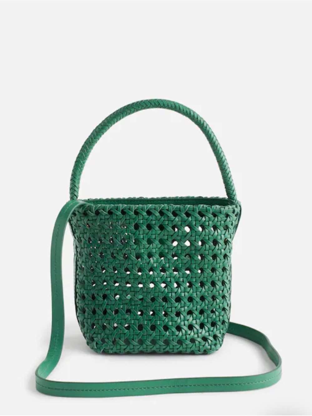 Madewell The Handwoven Cane Mini Bag